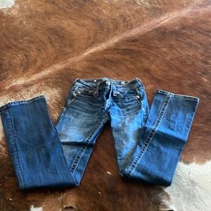 Miss Me girls size 14 boot cut jeans